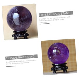 iplusmile Crystal Ball Holder Sturdy Vintage Resin Base for Home Decor Stylish Display Stand for Crystal Spheres for Living Room Garden Bedroom Housewarming