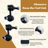 Chassora K90454 K90455 2PC Front Stabilizer Sway Bar End Link