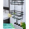 HapiRm Bathroom Hanging Shower Caddy - Rustproof & Waterproof Shower