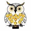Owl Solar Wall Light for Outdoor Decor – Metal LED