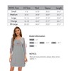 WiWi Viscose from Bamboo Nightgowns for Women 3/4 Sleeves Sleep