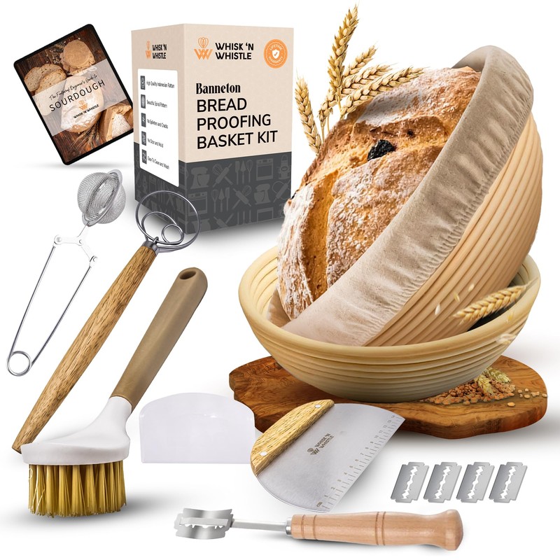 Trailblaze Banneton Bread Proofing Basket - Sourdough Bread Baking Supplies
