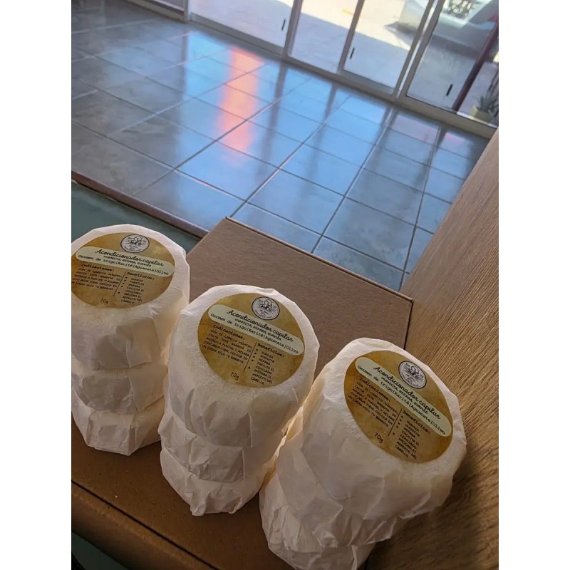Acondicionador Sólido Cabello Biodegradable Piezas