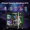 iUniker PiTower Aluminum Mini Tower Case for Raspberry Pi 5
