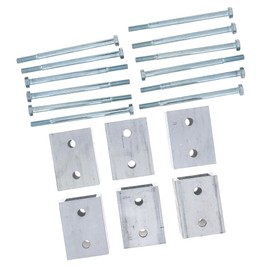 Polaris Snowmobile Caliber V-Front Ramp Shield Adapter Kit for Aluma/Sledbed