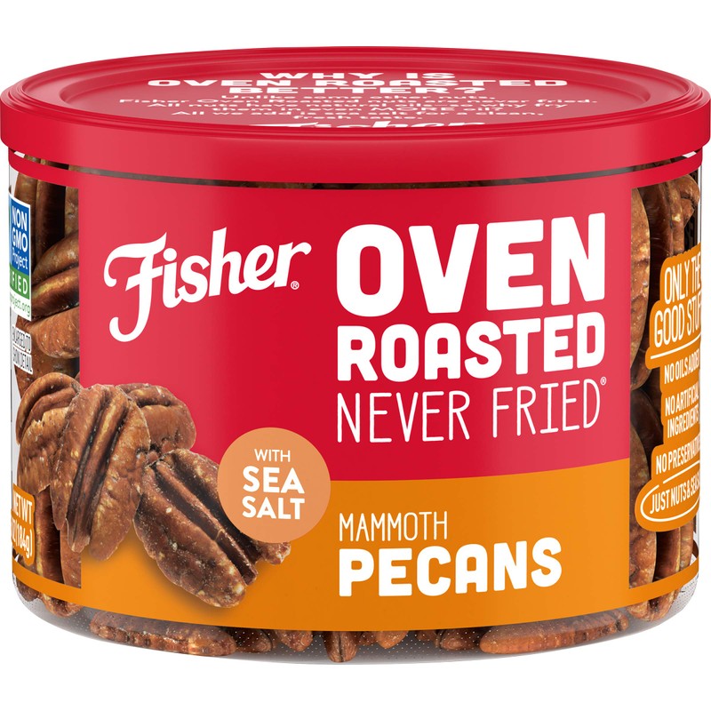 FISHER Snack Oven Roasted Never Fried Peanuts