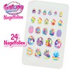 CRAZE Sticker Nails Galupy Mermaid - 24 Stick-on Nails for