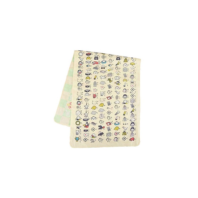 [Kyoto Kurochiku] Eshin Sutra Double-Sided Gauze Tenugui Hand Towel