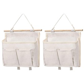 Pack of 2 Hanging Storage Bags, Large Capacity Storage Bags, Bathroom Hanging Shelf, Bedroom Storage Bag, Portable Storage Bag, Home Accessories