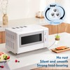 VEGCOO Set mit 16 selbstklebenden Lenkrollen, 360 Grad, Mini-Kugelrollen, selbstklebend,