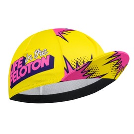 Corsehild Cycling Cap with Sun Visor, Lightweight Polyester Bike Hat for Men & Women, Breathable Under Helmet Design for Road Biking & Outdoor Sports