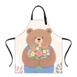 THISFIND Apron Home Kitchen Cooking Baking Gardening for Women Men with Pockets waterproof 32x28 inch