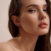 RIOSO 8 Pairs Stainless Steel Stud Earrings for Men Women