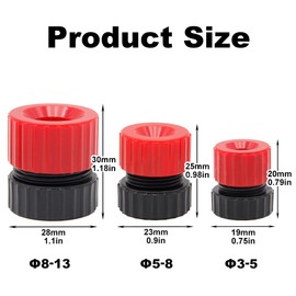 3 Pack Drill Depth Stop for Drill Bits,Adjustable Precise Drilling Tool for Woodworking,Construction Work,Furniture,Tile,Wood,Drill Bit Depth Guides,Adjustable Depth Guide Stop Collars