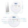 2 Packs Carbon Monoxide Detector LCD Digital Display 85dB Alarm