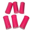 Jumbo Concave Perm Rods Burgundy 1 3/8" Diameter 6 Rods