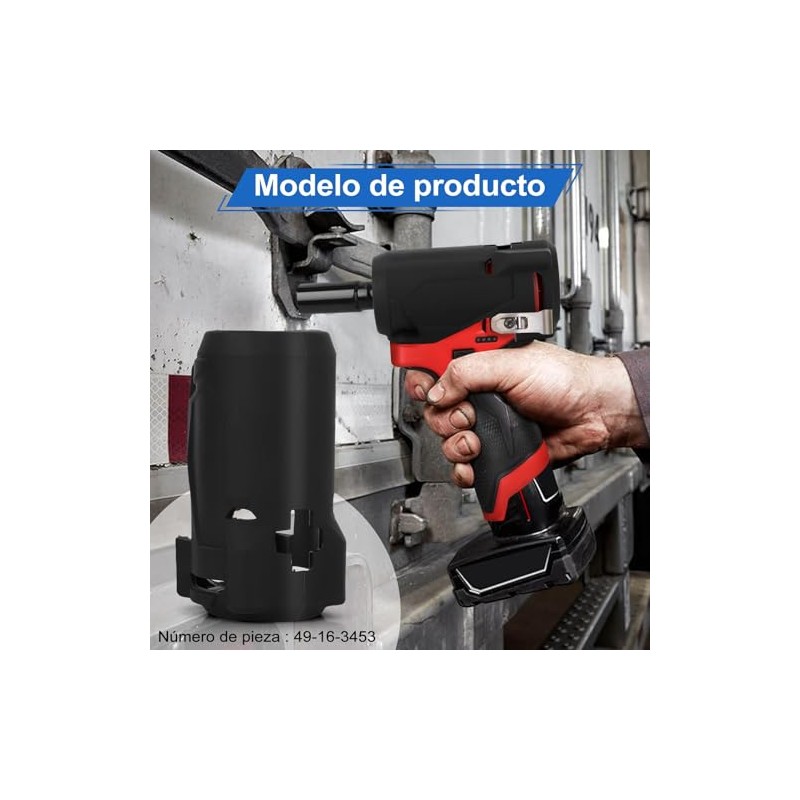 Funda protectora para llave de impacto 3453-20 de 1/4" con