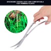 Stainless Steel Aquatic Plant Scissors Shears Aquarium Fish Tank Aquatic