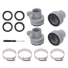 Type B Hose Adapter with Collar Replacement for Intex FIT