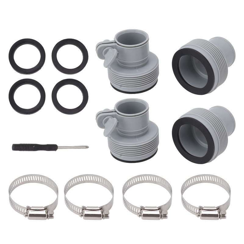 Type B Hose Adapter with Collar Replacement for Intex FIT