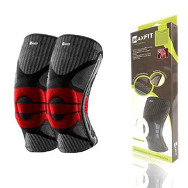 Rodillera deportiva de compresiónModelo HX928, Rodillera Deportiva Acolchadas con Gel. Rodilleras de Compresión Manga para Pierna. Rodilleras...      