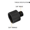 Frgyee Thread Adapter Microphone Tripod 5/8 Female to 3/8 Male
