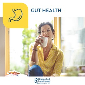 Researched Nutritionals RenewGut Thrive - Gut Health Supplements with Pasteurized Akkermansia Muciniphila & Tributyrin Postbiotics - Support A Healthy Gut Barrier & Immune Function (30 Capsules)