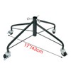 OVOV Christmas Tree Stand for Artificial Trees with Wheels 17"