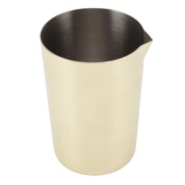 Bartending Cup Dishwasher Safe Rust Proof Stainless Steel Cocktail Mixing Cup for Bar Home Gold Plated