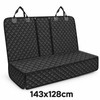 Waterproof Dog Car Seat Cover for Back Seat Protection –