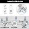 60 Pcs M4 M5 M6 Jack Nuts, Carbon Steel Expansion
