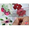 20 Pieces Multi Variegated Metallic Silk Embroidery Floss Multicolor Embroidery