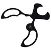 GERMANUS Cigar Cutter Scissors High-End Specially Hardened Steel Black