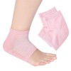 Calcetines de Talón de Gel Suave Calcetines Abiertos de Dedos