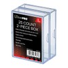 Ultra Pro 25count 2-Piece Plastic Box 2-pack