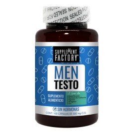 Men Testo, 100 Cápsulas, Calidad Premium