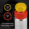 CASOMAN 2-Piece 10 Spline Lug Nut Key, Wheel Lock Removal