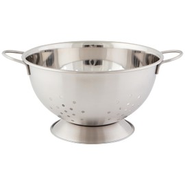 Now Designs Metallic Matte Silver Colander, 2.69 qt