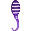Wet Brush Cepillo desenredante de ducha, purpurina morada por unisex