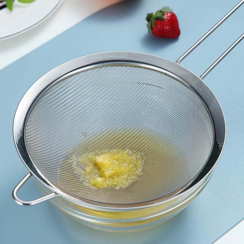 Kyraton Fine Mesh Strainer 6 Pieces Set, Flour Sifter for