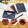 PATIKIL 30 Pack A7 Umschläge, 5x7 Karte V-Klappe Umschlag Valentinstag