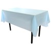 aoozleny Premium Disposable Plastic Tablecloth (54 x 72 inches), Decorative