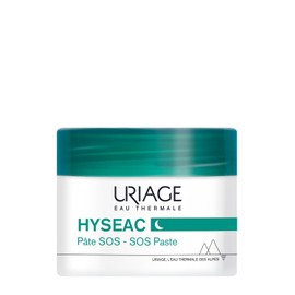 Uriage Hyseac Pasta SOS anti-imperfecciones 15 g - con arcilla verde, zinc y rbol de t - Corrige los granos desde la primera noche - Sin parabenos y  