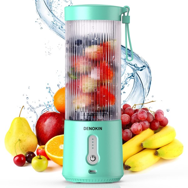 Portable Blender, Personal Size Blender for Smoothies and Shakes,USB Rechargeable