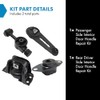 TRQ TRQ 4 Piece Engine & Transmission Motor Mount Kit
