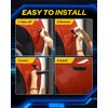 AUTOONE LED Side Marker Lights Red & Yellow Compatible With