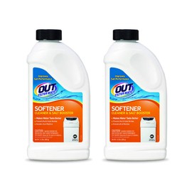 OUT Filter Mate Water Softener Cleaner and Salt Booster Powder, 24 oz Bottle 2-Pack