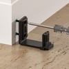 TSMST Sliding Door Floor Guide, Adjustable U-shaped Flat Bottom Design,