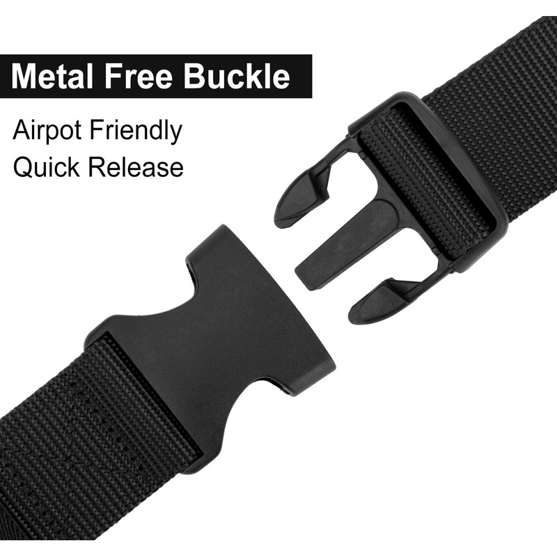 Justay Comf Men's Nylon Canvas Belt for Men, Belt Continuously