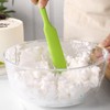 Jar Spatula,Sourdough Spatula with Long Handle,Silicone Skinny Spatula Scraper for